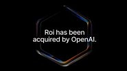 OpenAI Acquires AI-Powered Personal Finance Startup Roi, CEO Sujith Vishwajith To Join Company