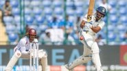 IND vs WI 2nd Test 2025: Sai Sudharsan Becomes 100th Player to Be Dismissed On Devil's Number 87 in Test Cricket