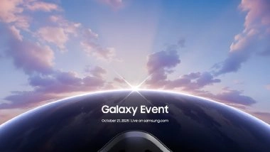 Samsung Galaxy XR Headset Launch Live Streaming: Watch Online Telecast of Launch of New Samsung Device During Galaxy Event; Know Price, Specifications and Other Details