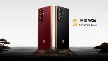 Samsung W26 Price, Specifications and Features, Know All About Samsung’s New Foldable Smartphone Launched in China