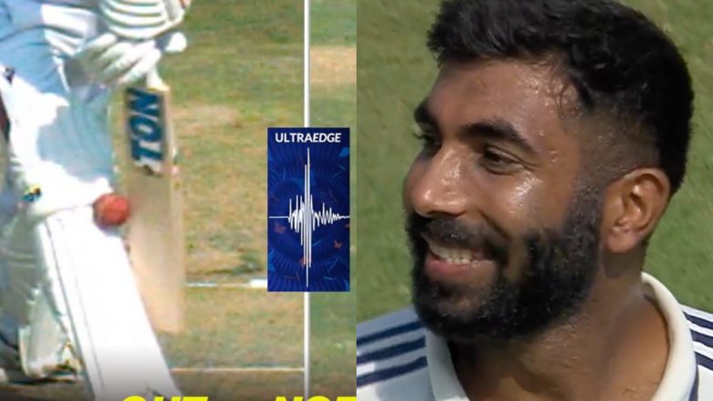 ‘It’s Out But Technology Can’t Prove It’ Jasprit Bumrah Caught Saying on Stump Mic After Third Umpire Adjudges John Campbell Not Out During IND vs WI 2nd Test 2025 (Watch Video)