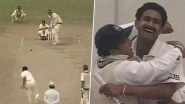 Anil Kumble Birthday Special: When India Star Spinner Took All Ten Wickets in a Test Innings Against Pakistan (Watch Video)
