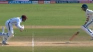 Yashasvi Jaiswal Run Out Video: Watch Indian Opener Fall Short of His Crease After Mix-Up With Shubman Gill During IND vs WI 2nd Test 2025