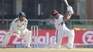 Shai Hope Hits Third Century in Tests, Veteran Batter Completes 2000 Runs in Longest Format During IND vs WI 2nd Test 2025