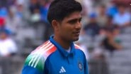 Shubman Gill Wicket Video: Watch Nathan Ellis Dismiss Team India&rsquo;s New ODI Captain for Low Score During IND vs AUS 1st ODI 2025