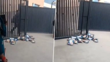 'Soan Papdi Deserves This Insult': Gannaur Factory Workers in Haryana's Sonipat Throw Soan Papdi Boxes After Receiving Them As Diwali Gift From Company, Video Surfaces