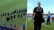 Sophie Devine Receives Guard of Honour From New Zealand and England Players After White Ferns Captain Retires From WODIs (Watch Video)