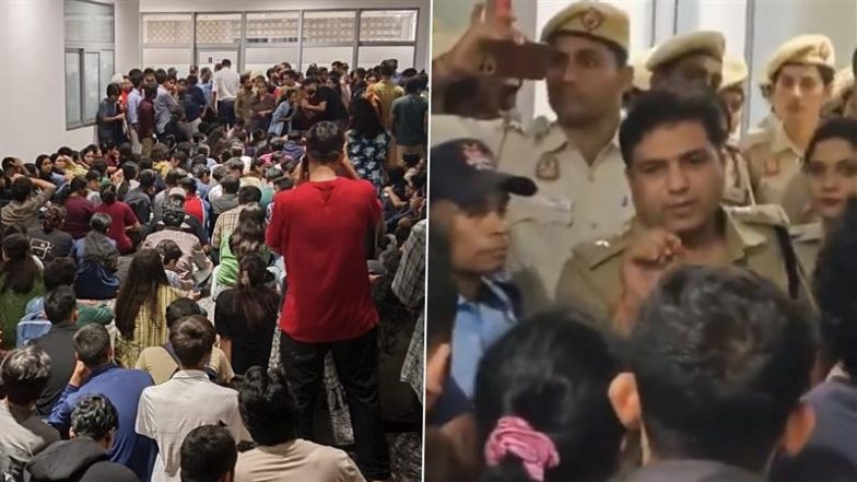 South Asian University Sexual Assault Case: FIR Registered After Student Sexually Assaulted at SAU’s Campus in Delhi (Watch Videos)