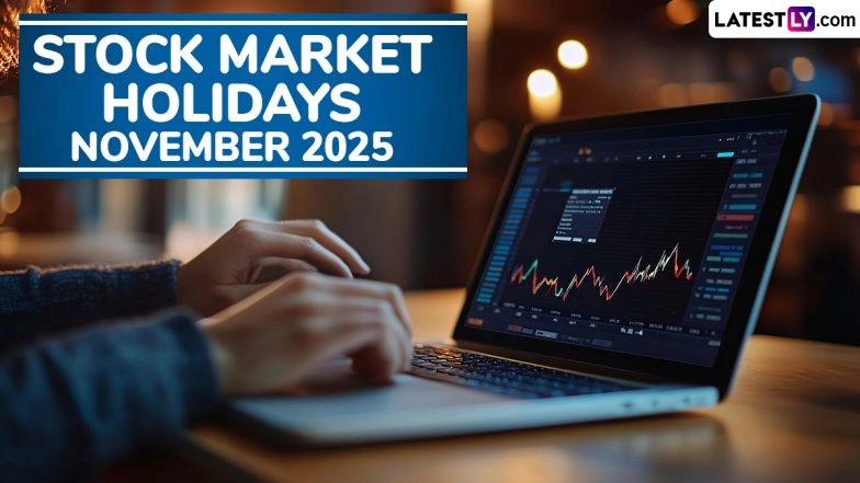 Stock Market Holidays in November 2025: NSE and BSE To Remain Closed for 11 Days; Check List of Share Market Holiday Dates