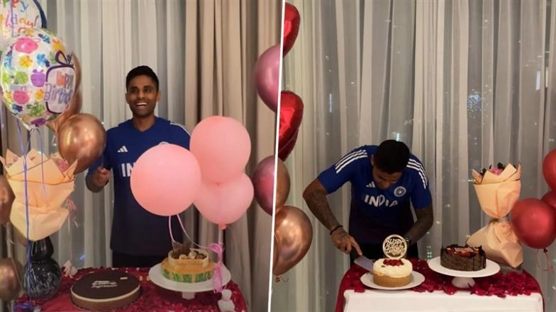 Suryakumar Yadav Shares First Video On His YouTube Channel; India T20I Captain Reveal Glimpses Of Birthday Celebration With Teammates During Asia Cup 2025