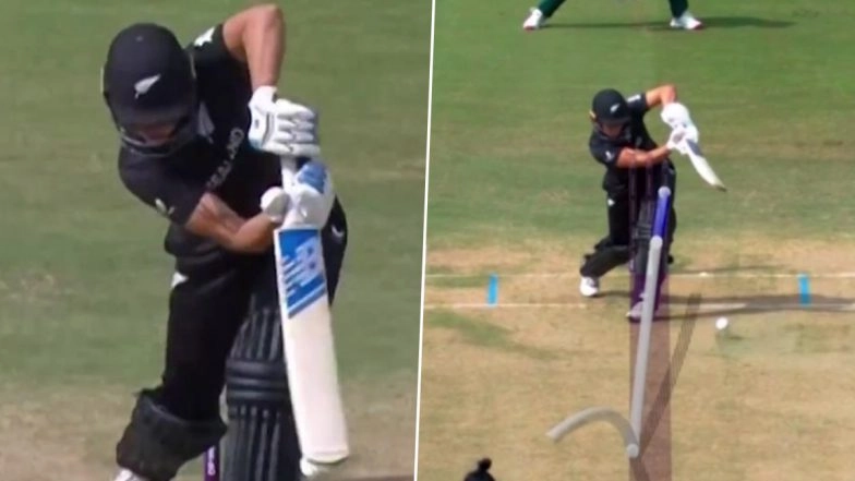 Suzie Bates Out for Golden Duck in Her 350th International Game as Marizanne Kapp Traps New Zealand Star LBW During NZ-W vs SA-W ICC Women’s World Cup 2025 Match (Watch Video)