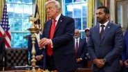Diwali 2025: Donald Trump Participates in Deepavali Celebration in White House, Calls PM Narendra Modi a &lsquo;Great Person, Friend&rsquo; (Watch Videos)