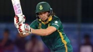 Tazmin Brits Credits Batting Camps After Scoring Seventh ODI Century As South Africa Beat New Zealand by Six Wickets, Says &lsquo;Trying To Expand My Range and Not To Be One-Dimension&rsquo;