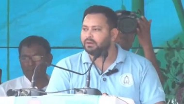 Bihar Assembly Elections 2025: Tejashwi Yadav Kicks Off Poll Campaign, Slams PM Narendra Modi Over State’s Law and Order Situation (Watch Videos)