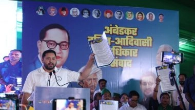 Bihar Assembly Elections 2025: 'No Disputes in Mahagathbandhan, All Answers Tomorrow', Says RJD Leader Tejashwi Yadav