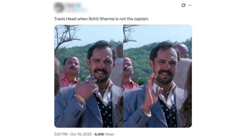 Travis Head Funny Memes Go Viral After Arshdeep Singh Dismisses Star Australian Opener for Low Score During IND vs AUS 1st ODI 2025