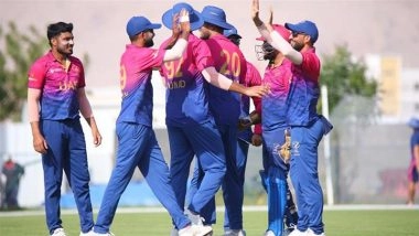 UAE Beat Japan by Eight Wickets in ICC T20 World Cup Asia & East Asia Pacific Qualifier 2025; Alishan Sharafu and Muhammad Waseem Help United Arab Emirates Register Thumping Win