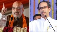 &lsquo;Uddhav Thackeray Swallowed Mumbai Like Python&rsquo;: Mahayuti Slams &lsquo;Anaconda&rsquo; Remark on Amit Shah (Watch Videos)