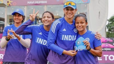 Uma Chetry Makes ODI Debut in IND-W vs BAN-W ICC Women's World Cup 2025 Match, Receives Maiden Cap from Smriti Mandhana