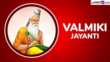 Valmiki Jayanti 2025: Date, Pargat Diwas History and Significance of the Ancient Poet Maharishi Valmiki’s Birth Anniversar