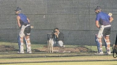 Virat Kohli and Rohit Sharma Spotted Batting During Team India’s First Practice Session Ahead of IND vs AUS 1st ODI 2025