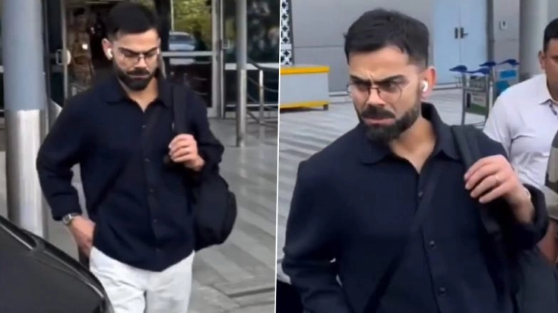 Virat Kohli Arrives in Delhi Before Team India's Departure For Australia For IND vs AUS 2025 ODI Series, Video Goes Viral