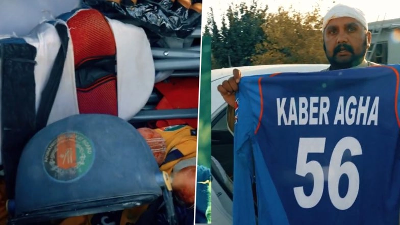 'The Players Were Returning Home...' Afghanistan Cricket Board Shares Heartbreaking Visuals After Pakistani Airstrikes Kill 3 Afghan Cricketers, Civilians in Paktika (Watch Video)