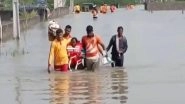 Cyclone Montha: Depression From Cyclonic Storm Weakens Over Vidarbha, Triggers Heavy Rains in Telangana, Says IMD (Watch Videos)