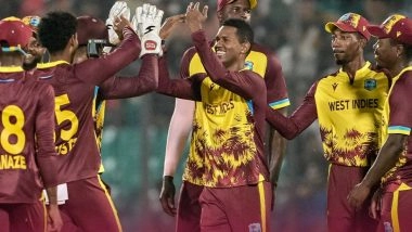 West Indies Beat Bangladesh By 16 Runs in BAN vs WI 1st T20I 2025; Shai Hope, Bowlers Star as Windies Gain 1-0 Series Lead After Taskin Ahmed's Last Over Hit Wicket