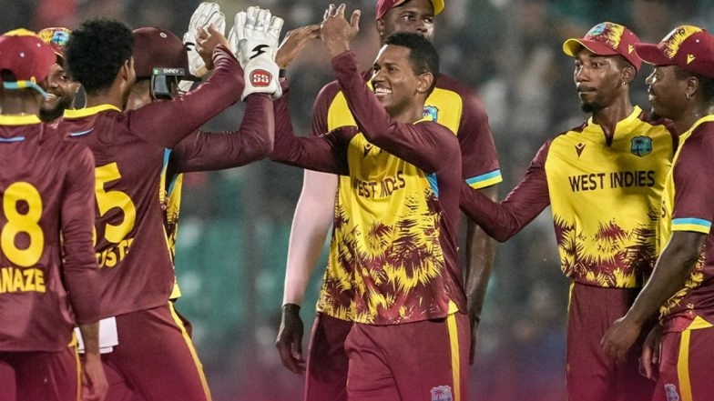 West Indies Beat Bangladesh By 16 Runs in BAN vs WI 1st T20I 2025; Shai Hope, Bowlers Star as Windies Gain 1-0 Series Lead After Taskin Ahmed's Last Over Hit Wicket