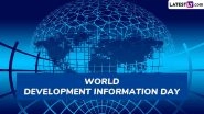 World Development Information Day 2025: Date, History, Significance and Importance of Highlighting Global Development Issues