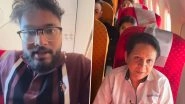 'You Are Going to Mumbai, You Should Know Marathi': Woman Threatens YouTuber Mahi Khan for Not Speaking Marathi on Air India Flight AI676, Video Surfaces