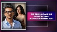 Did Yuzvendra Chahal Wear &lsquo;It&rsquo;s Not Your Time To Rise&hellip;&rsquo; T-Shirt To Take Dig at Dhanashree Verma?