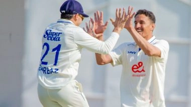 Zia Ur Rahman Sharifi Registers Best Figures By an Afghanistan Bowler on Test Debut, Achieves Feat During ZIM vs AFG One-Off Test 2025