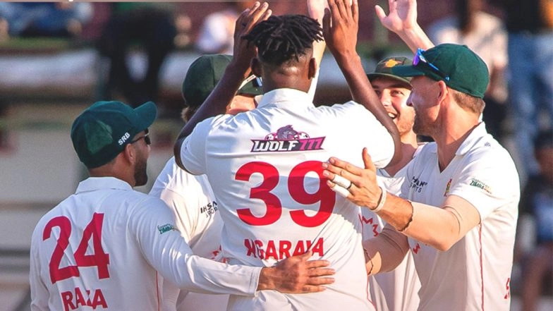 How To Watch ZIM vs AFG One-Off Test Day 3 Free Live Streaming Online in India? Get Free Telecast Details of Zimbabwe vs Afghanistan Cricket Match on TV