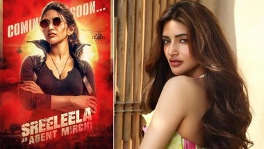 Sreeleela Unveils Bold New Look As ‘Agent Mirchi’ in Upcoming Film With Bobby Deol and Ranveer Singh (View Pic)