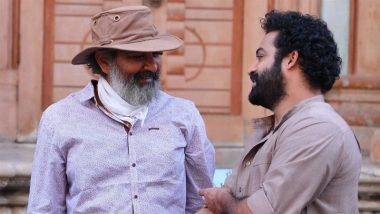 SS Rajamouli Birthday: Jr NTR Shares Behind-the-Scenes Glimpse from ‘RRR’ and Wishes Director ‘Loads of Love’ (View Post)