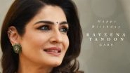 &lsquo;Suriya 46&rsquo;: Raveena Tandon Officially on Board for Venky Atluri&rsquo;s Upcoming Film; Announcement Made on Her Birthday (View Post)