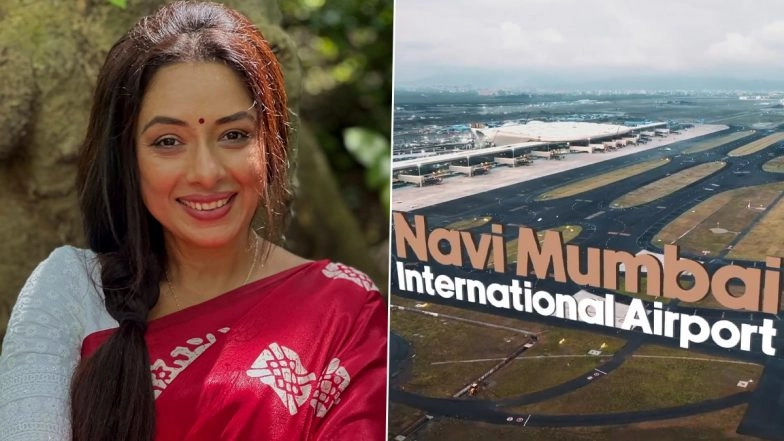 ‘Big Day for Maharashtra’: 'Anupamaa' Star Rupali Ganguly Shares Excitement Over PM Modi's Inauguration of Navi Mumbai International Airport (View Post)