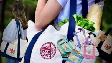 The Trader Joe’s Tote Bag Has Become Latest Must-Have Fashion Accessory in London