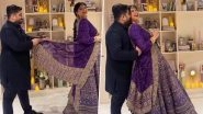 Anshula Kapoor and Rohan Thakkar Recreate Iconic Shah Rukh Khan-Kajol Moment from &lsquo;Kuch Kuch Hota Hai&rsquo; at Gor Dhana Ceremony (Watch Video)