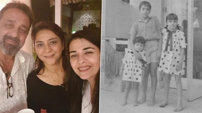 Bhai Dooj 2025: Priya Dutt Shares Heartwarming Throwback Photos with Brother Sanjay Dutt and Sister Namrata Dutt; Says &lsquo;The Years May Pass, But the Bond Remains Unshaken&rsquo; (View Pics)