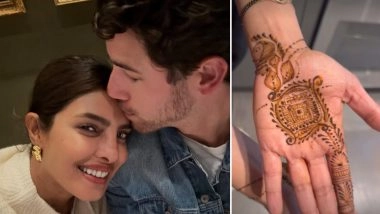 Karva Chauth 2025: Priyanka Chopra Shows Off Mehendi with Husband Nick Jonas’ Name ‘Nicholas’ on Her Palm (View Pic)