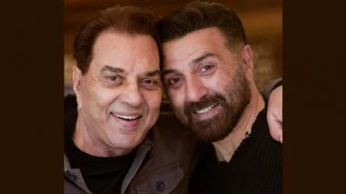 ‘Ikkis’: Sunny Deol Praises Father Dharmendra’s Impressive Look and Performance in Agastya Nanda’s Upcoming Film, Says ‘PAPA Is Going to ROCK Again’ (View Post)