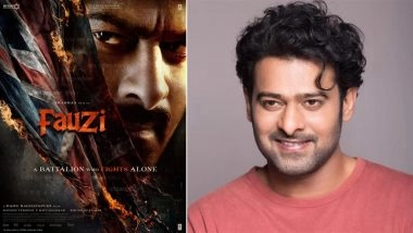 ‘Fauzi’: Title of Prabhas’s Upcoming Historical Film Announced on His 46th Birthday (View Poster)