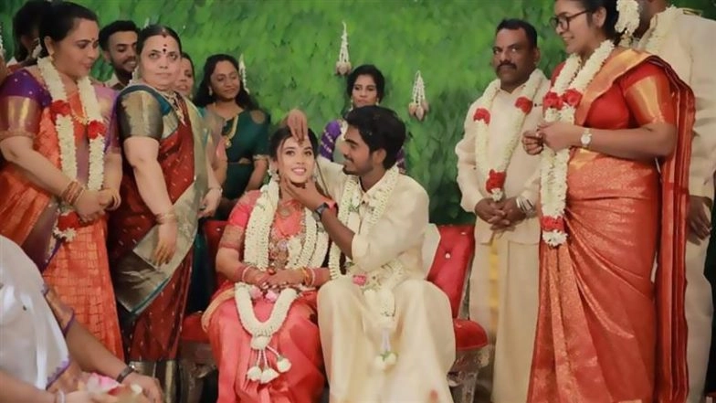‘Tourist Family’ Director Abishan Jeevinth Marries Longtime Girlfriend Akila in Grand Ceremony (View Pic)