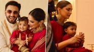 Deepika Padukone and Ranveer Singh&rsquo;s Diwali Post Wins Hearts As They Unveil Daughter Dua&rsquo;s First Look (View Pics)