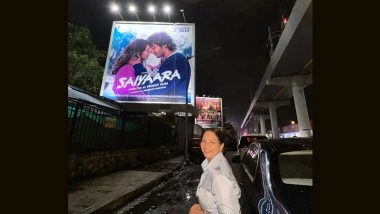 ‘It’s Been a Joyful Ride’: Deanne Panday Reminisces Seeing Son Ahaan Panday’s First Billboard for ‘Saiyaara’ (View Pics)
