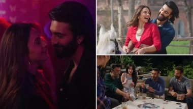 ‘De De Pyaar De 2’ Song ‘Raat Bhar’: Rakul Preet Singh and Meezaan Jafri Sizzle in Romantic Track (Watch Video)