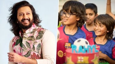 Diwali 2025: Riteish Deshmukh Misses Family Celebration as Sons Send Heartfelt Note from Home (View Pics)